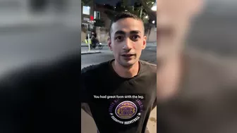 Man Strips Off In Parking Lot For Interview