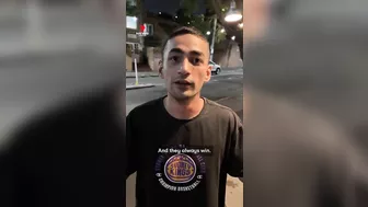 Man Strips Off In Parking Lot For Interview