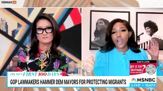 Giant Dippin Jasmine Crockett Says Crossing Border Is Not Illegal