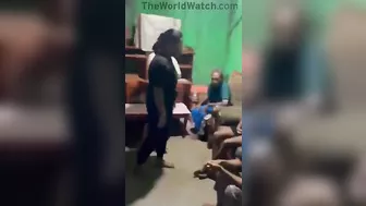 Angry Wife Kicks Mistress Hard In The Face