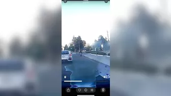 Moped Driver Hits Oncoming Vehicle In Right Turn Lane