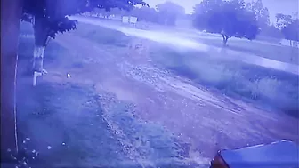 The Motorcyclist And Passenger Flew Away