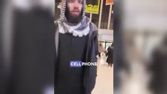 Muslim Woman Spits On German Man After Rabid Husband Threatens Her