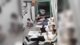 Nail Salon Employees Enter And The Party Turns Into A Self-immolation Party