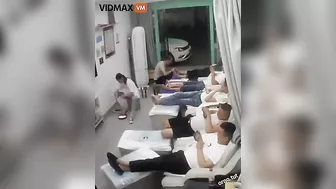 Nail Salon Employees Enter And The Party Turns Into A Self-immolation Party