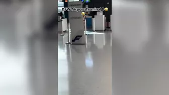 Naked Woman Loses Her Mind At Dallas Fort Worth International Airport