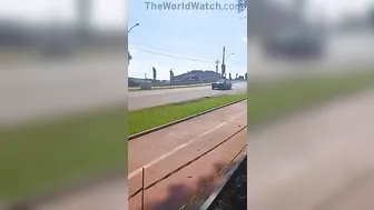 Illegal Car Kills Cyclist