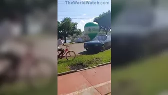 Illegal Car Kills Cyclist