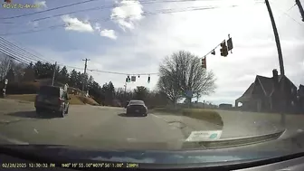 OC An Impatient Mercedes Squeezes To The Front Of The RIdiotsInCar Queue