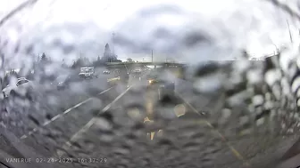 OC Muscle Car Stops On The Shoulder After Failing To Swim Across