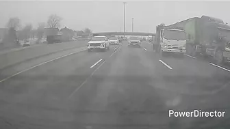 OC Nearly Hits A Truck