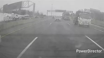 OC Nearly Hits A Truck