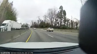 OC No License Plate And Crossing 3 Lanes On A Curve What's Going On