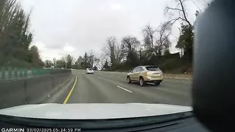 OC No License Plate And Crossing 3 Lanes On A Curve What's Going On