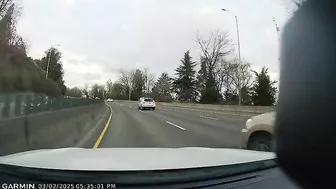 OC No License Plate And Crossing 3 Lanes On A Curve What's Going On