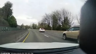 OC No License Plate And Crossing 3 Lanes On A Curve What's Going On