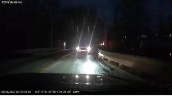 OC This Person Driving On The Wrong Side Of The Road Will