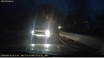 OC This Person Driving On The Wrong Side Of The Road Will