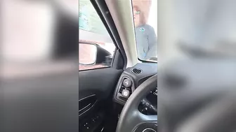 Fat Transgender And Black Karen Face Off In Drive-thru