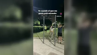 Outdoor Concrete Uneven Bars Gymnastics