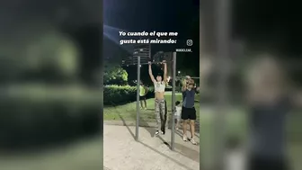 Outdoor Concrete Uneven Bars Gymnastics