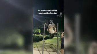 Outdoor Concrete Uneven Bars Gymnastics