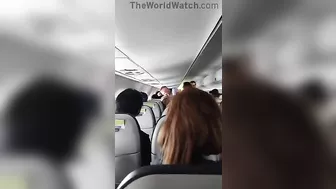 Passenger Grabs Woman's Hair