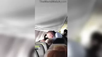 Passenger Grabs Woman's Hair