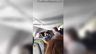 Passenger Grabs Woman's Hair