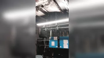 Ceiling Pipe Burst During Work