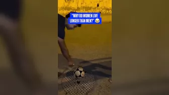 Kicking A Burning Football