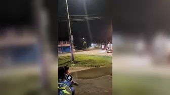 Police Exercising Right Of Way