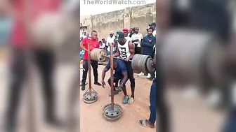 Weightlifting Is Not For Africans. What Are These Guys Doing?