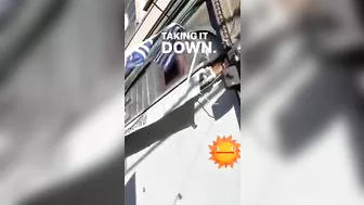 Take Down The Flag Of The Greek Restaurant