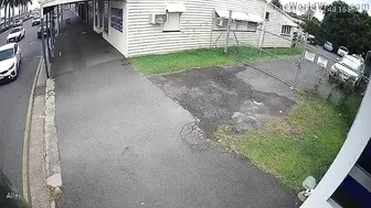 Rahman Installs Sprinkler System To Prevent People From Parking In Fr.