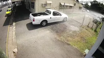 Rahman Installs Sprinkler System To Prevent People From Parking In Fr.