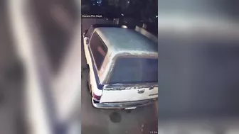 Ring Video Shows Arsonist Setting Car On Fire As He Sets It On Fire Pit