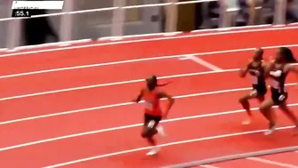 A Runner Attacks Another Runner During A Race