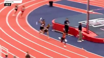 A Runner Attacks Another Runner During A Race