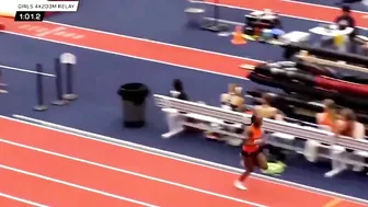 A Runner Attacks Another Runner During A Race