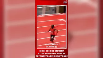 Runner Hits Opponent With Baton At Virginia Championships