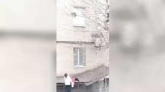 Russian Fire And Rescue Is There