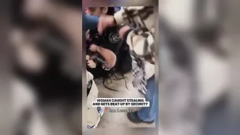 San Francisco Bay Area Woman Caught Stealing And Beaten By Security Guard