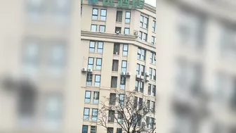 Sad Girl Sitting And Watching Life And Then Jumps