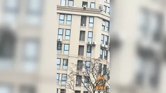 Sad Girl Sitting And Watching Life And Then Jumps