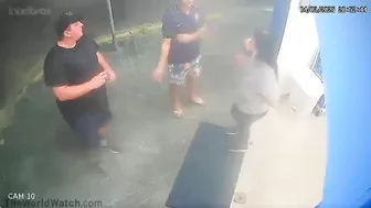 Black Security Guard, Your Time Is Up