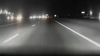 The Semi Truck Kept Trying To Turn Left Into Our Lane.