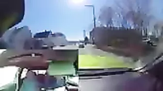 I Got Side-tracked By This Guy In The Right Turn Lane