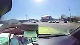 I Got Side-tracked By This Guy In The Right Turn Lane