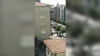 A Sleeping Man Fell From A Building Roof